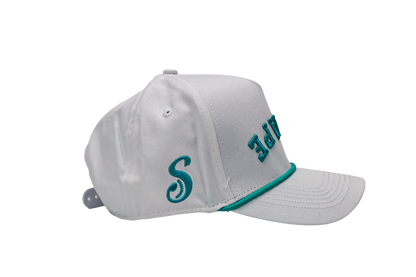 GORRA NR BLANCA SARAPE INVERTIDO