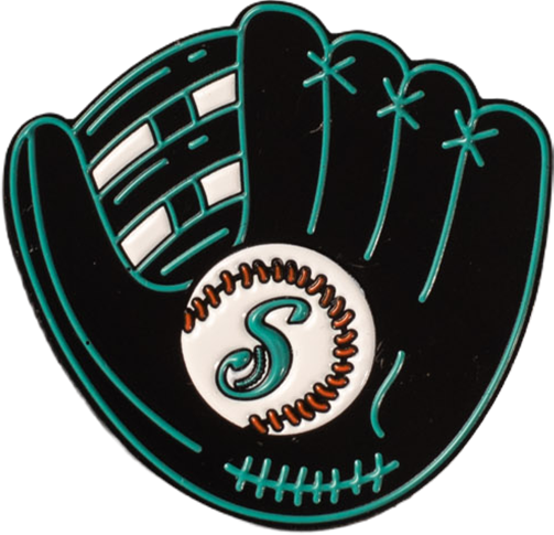 PIN GUANTE Y PELOTA 2026