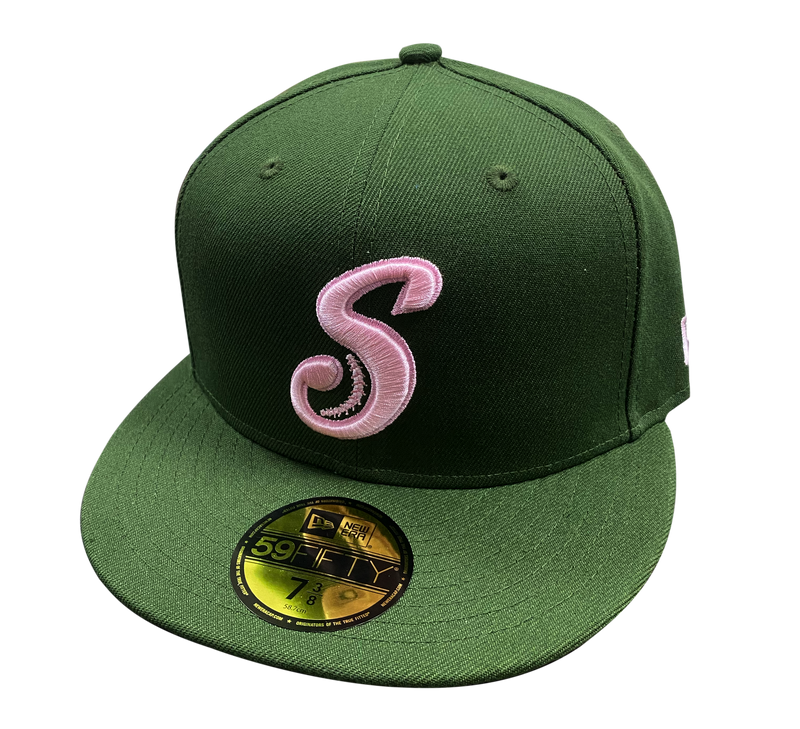 Gorra  New Era Green Pink